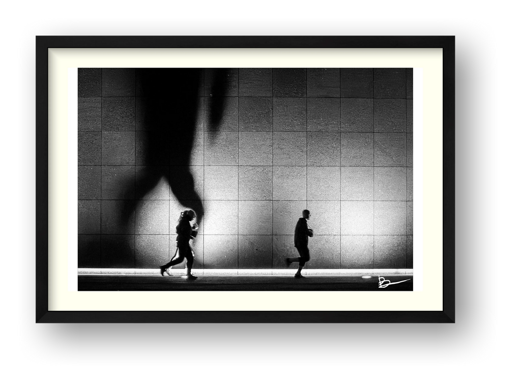 Running From Your Demons — framed