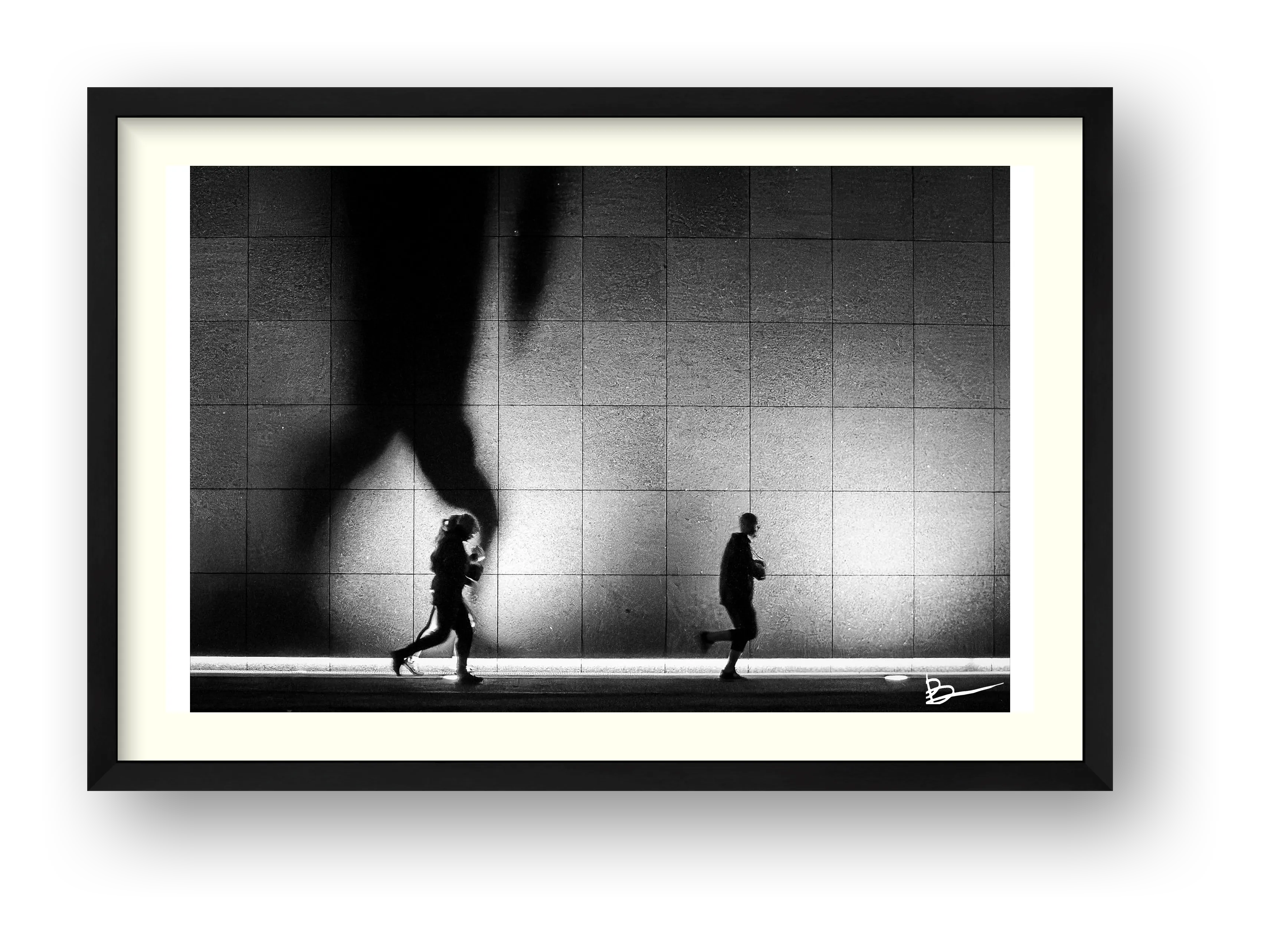 Running From Your Demons — framed