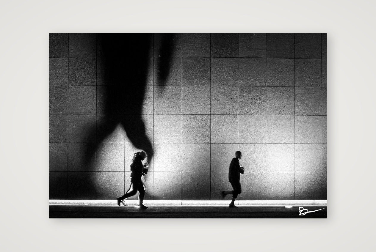 Running From Your Demons — 45×30cm, 18×12" Print only