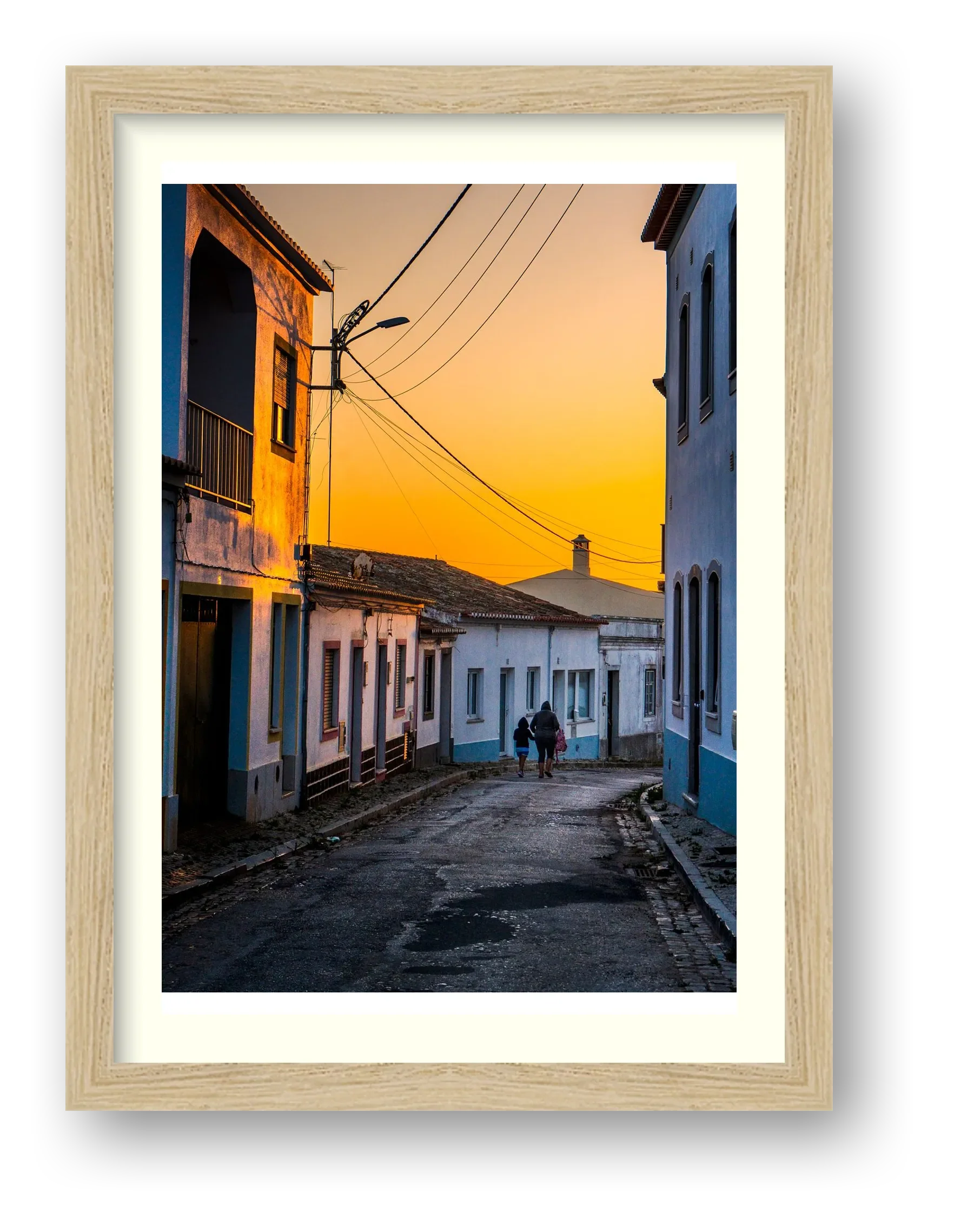 In To The Molten Sunset — framed