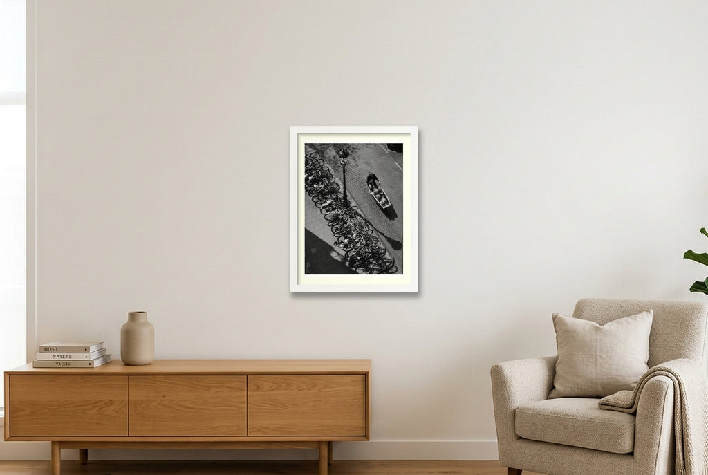 Our Old Street — 30×40cm, 12×16" White Frame