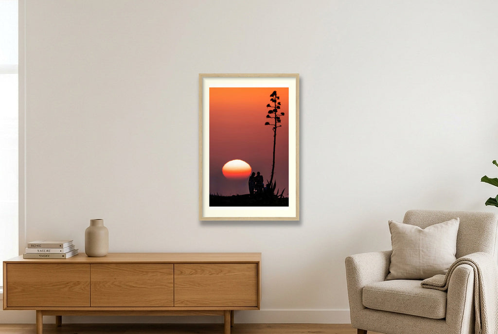 Swelling Orchestral Soundtrack — 40×60cm, 16×24" Oak Frame
