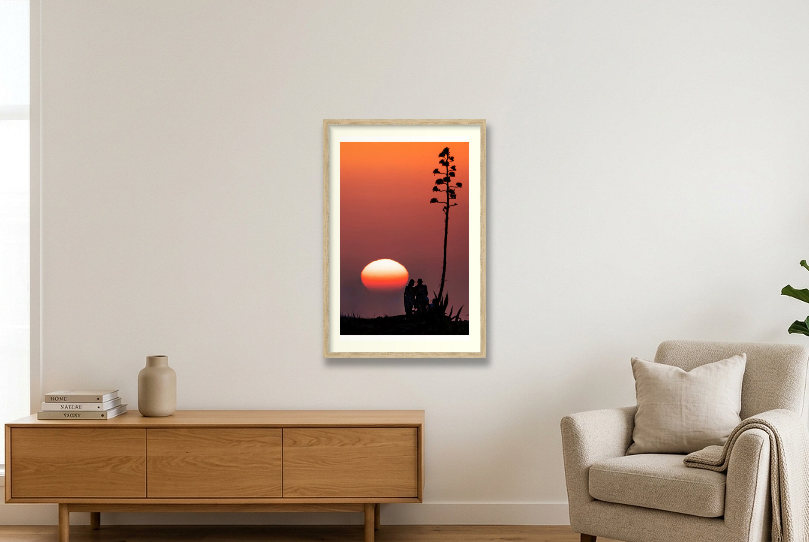 Swelling Orchestral Soundtrack — 40×60cm, 16×24" Oak Frame