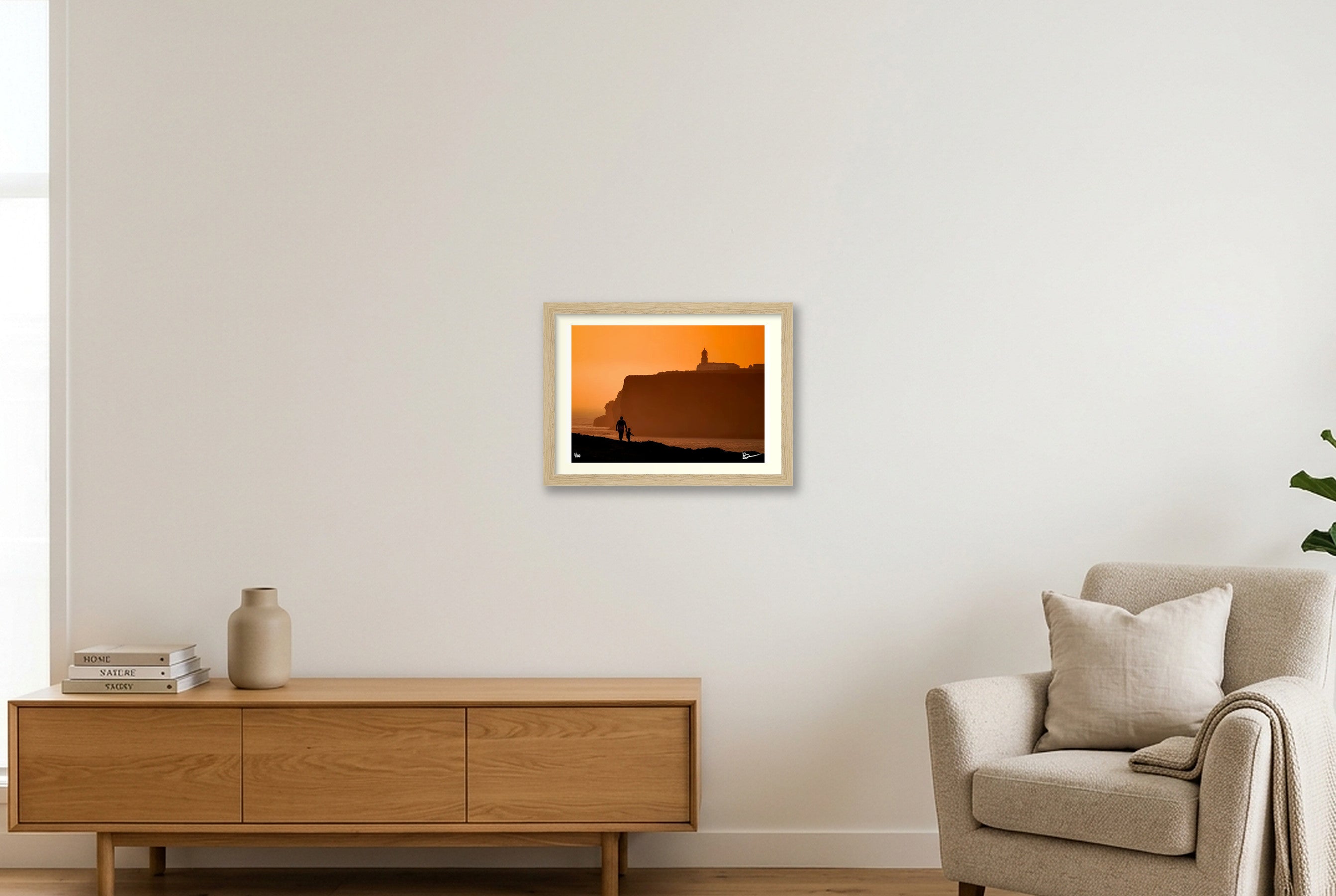 Generation Sagres — A4 (30×21cm, 12×8") Oak Frame