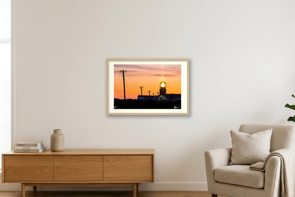The Sagres Signal — 60×40cm, 24×16" Oak Frame