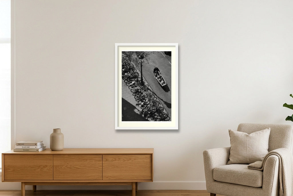 Our Old Street — 42×59cm, 17×23" White Frame