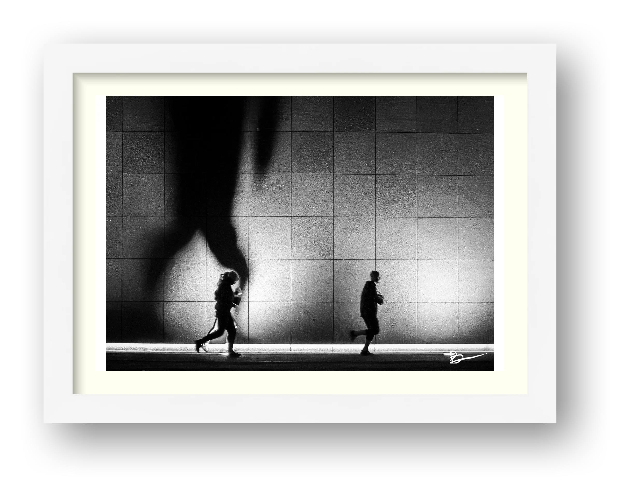Running From Your Demons — framed