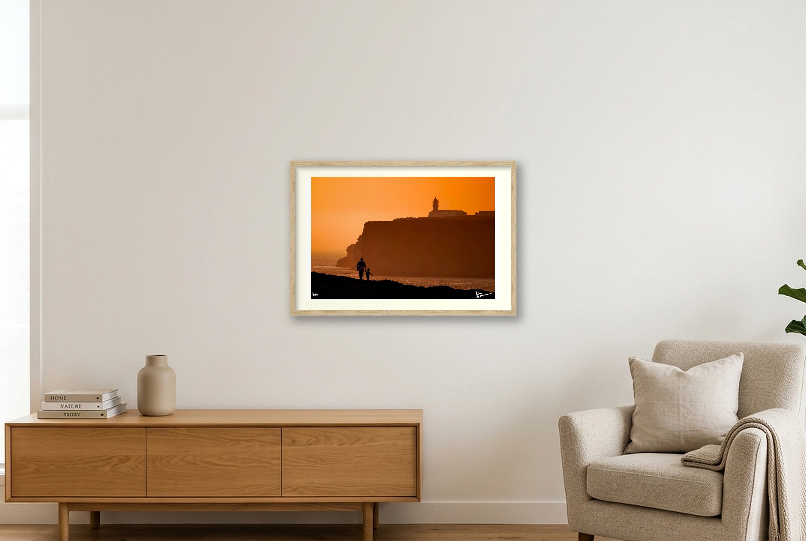 Generation Sagres — 60×40cm, 24×16" Oak Frame