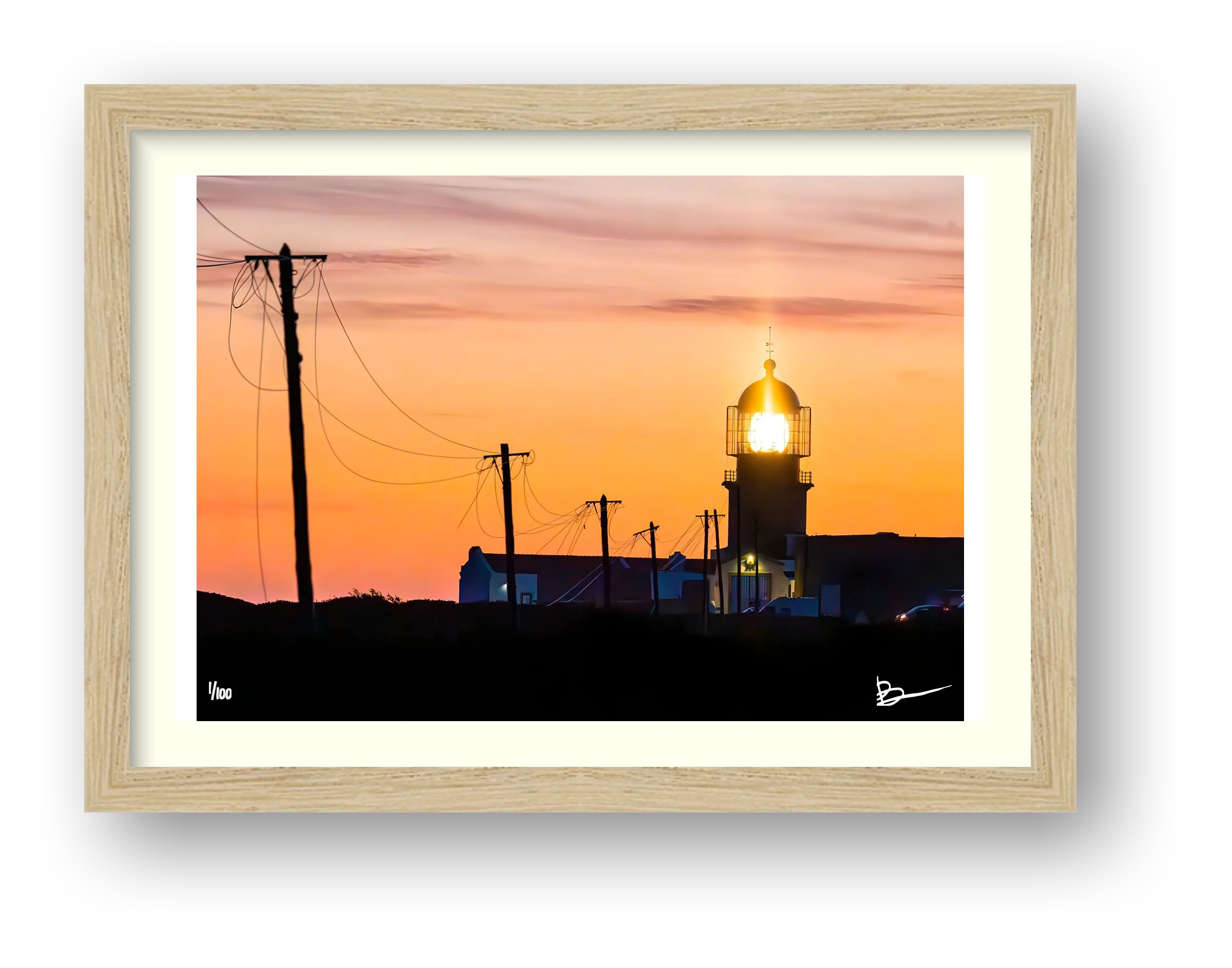 The Sagres Signal — framed