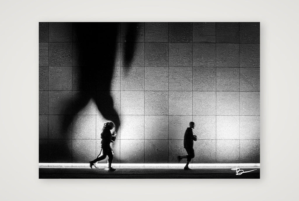 Running From Your Demons — A4 (30×21cm, 12×8") Print only