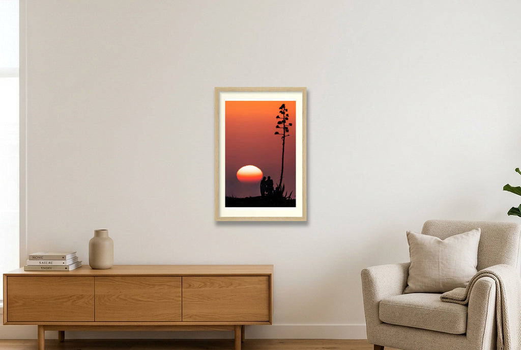 Swelling Orchestral Soundtrack — 30×45cm, 12×18" Oak Frame